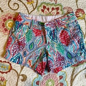 Lilly Pulitzer The Callahan Shorts (good condition and so cute)